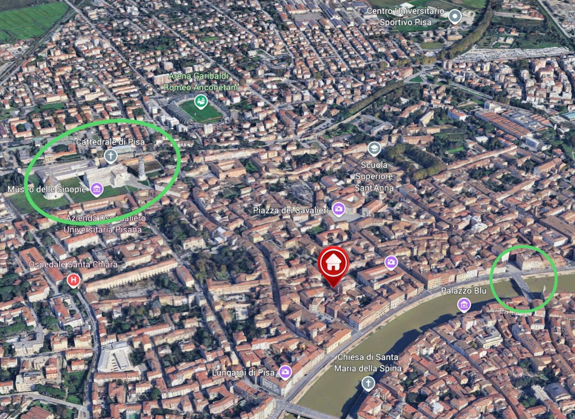 Santa Maria Suite Pisa Bagian luar foto